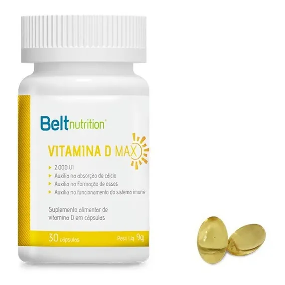 Vitamina D Max 2000 Ui - Belt Nutrition Foto 1