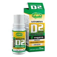 Vitamina D2 Ergocalciferol (gotas) Unilife 20ml Foto mini 1
