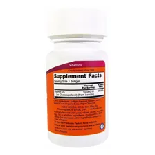 Vitamina D3 10.000 IU Now Foods 240 Softgels 250mcg Foto mini 2