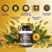Vitamina D3 2.000 Ui - Alta Imunidade - Anual - (360 Comp) Sabor Sem sabor Foto mini 4