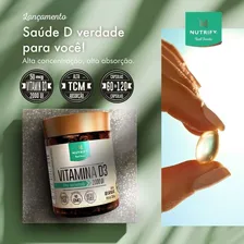 Vitamina D3 2000ui 120 Cápsulas Nutrify Foto mini 4