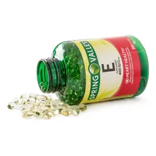 Vitamina E (400iu) - Vitamina Spring Valley - 500 Softgels Foto mini  2