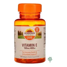 Vitamina E 400ui 100 Softgels Sundown Foto mini 1