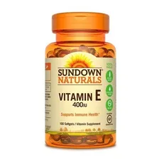 Vitamina E 400ui 100 Softgels Sundown Foto mini 2