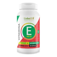 Vitamina E Suplemento 400mg 2 X 60 Cápsulas - Linho Lev Foto mini 1