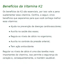 Vitamina K2 (Menaquinona-7) Rei Terra Foto mini  2