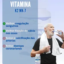 Vitamina K2 Mk7 120 Cápsulas Natural Green Sabor Sem Sabor Foto mini 4