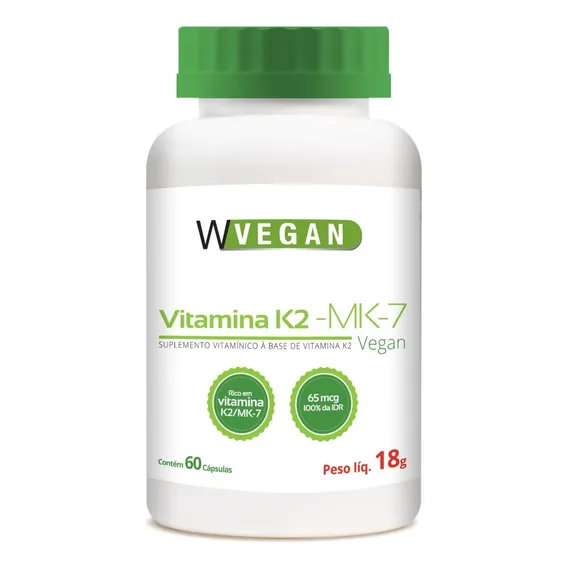 Vitamina K2 Mk7 60 Capsulas Wvegan Sabor Foto 1