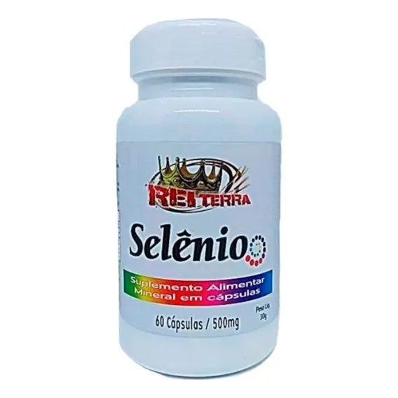 Vitamina SelĂȘnio 60 CĂĄpsulas 500mg Foto 1