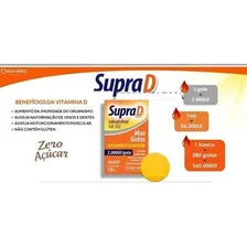 Vitamina Supra D Max Gota 10ml Kley Hertz Sabor 2000 UI por gota Foto mini 3