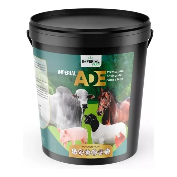 Vitaminas Ade Premix /egua Potros Com A D3 E B12 Ade 20 Kg. Foto 1