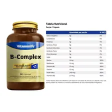 Vitaminas B Complex - B1, B2, B3, B6, B9, B12 - Vitamin Life Foto mini 4
