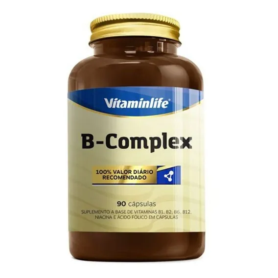 Vitaminas B Complex - B1, B2, B3, B6, B9, B12 - Vitamin Life Foto 1