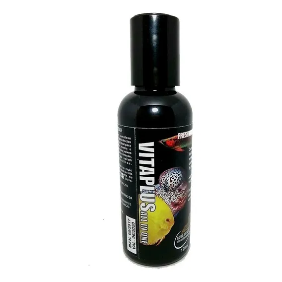 Vitaplus All In One 120ml Complexo Vitam. Peixes Ornamentais Foto 1