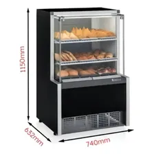 Vitrine Estufa Expositora Para Salgados Gelopar 220v Foto mini 3
