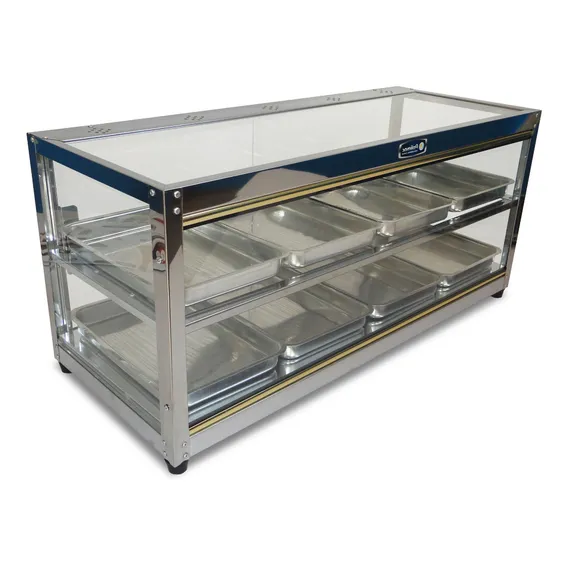 Vitrine Estufa Expositora Salgados Dupla Termostato 8 B Cod1 127v Foto 1