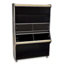 Vitrine Expositora Auto Atendimento Seca Para Pao Vasca Cor Preto Foto  mini 1