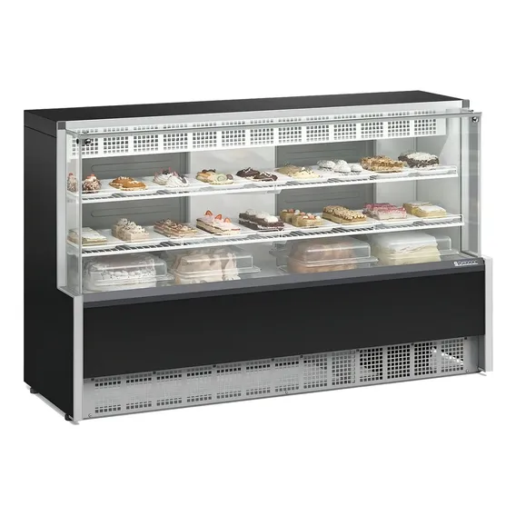 Vitrine Para Bolos, Tortas Refrigerado Aurora Gpea 1,75m Foto 1