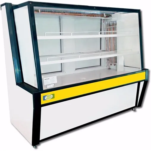 Vitrine Refrigerado Para Tortas Bolos Doces 1,25 Estilo De Vidro Reto 220v Foto 1