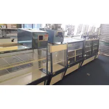 Vitrine Refrigerado Para Tortas Bolos Doces 1,25 Estilo De Vidro Reto 220v Foto mini 4