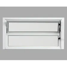 Vitro Basculante AlumÃnio Branco 40x100cm - C/ Vidros 3mm Foto mini 2