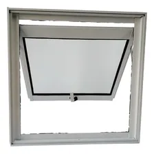 Vitro Max Ar AlumÃnio Branco / Brilhante - 50x50cm C/ Vidro Foto mini 2