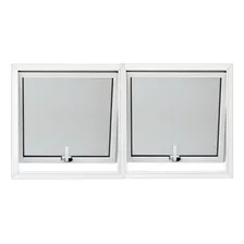 Vitro Max Ar AlumÃnio Branco / Brilhante - 60x120cm C/ Vidro Foto mini 1