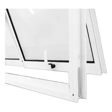 Vitro Max Ar AlumÃnio Branco / Brilhante - 60x120cm C/ Vidro Foto mini 2