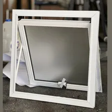Vitrô Maxim-ar 60x60 AlumÃnio 30mm. Suprema. Cor Branco Foto mini 3
