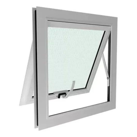 Vitrô Maxim-ar 60x60 AlumÃnio 30mm. Suprema. Cor Branco Foto 1