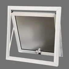 Vitrô Maxim-ar 60x60 AlumÃnio 30mm. Suprema. Cor Branco Foto mini 2