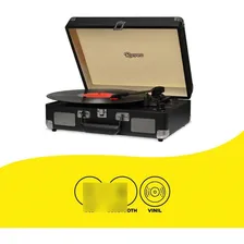 Vitrola Maleta Toca Discos De Vinil Com Conversor Digital Foto mini 3