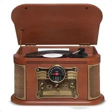 Vitrola Spazio Vinil Cd K7 Bluetooth Vintage - 127/220v Foto mini 2