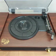 Vitrola Toca Discos Antigo De Vinil Retr么 Bivolt Aparelho De Som Conector Bluetooth 02 Caixas De Som Externa Vintage 127/220v Foto mini 2