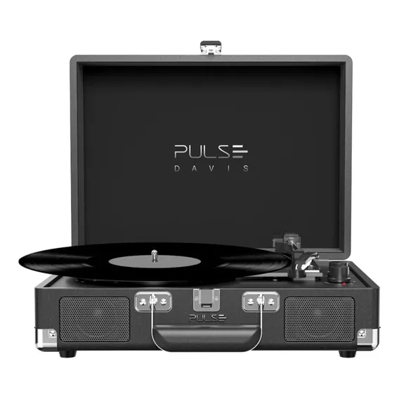 Vitrola Toca Discos Bluetooth Aux Usb Pulse 2 Em 1 Sp616 110V/220V Foto 1