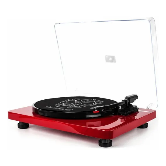 Vitrola Toca Discos Diamond Red Foto 1