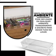 Vittak Kit 7 Organizador Multiuso Modular Gaveta Acrílico Maquiagem Foto mini 4