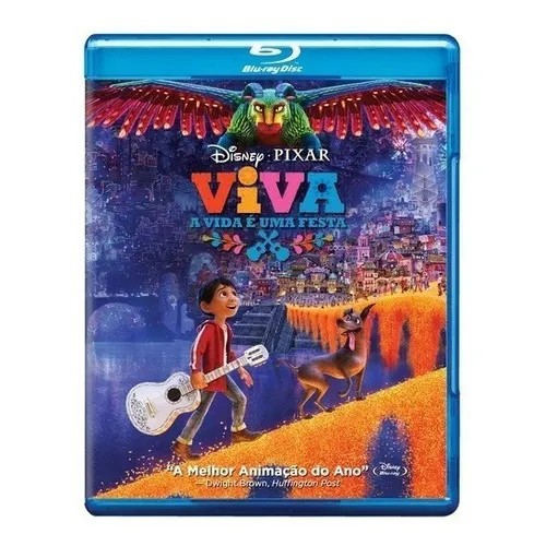Viva - A Vida É Uma Festa - Blu Ray - Disney - Vencedor do Oscar Foto 1