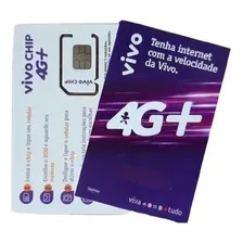 Vivo Chip 4g Pré Ativa Qualquer Ddd Do Brasil 011 Ao 99 Tamanho do cartão SIM 3 em 1 Foto mini 1