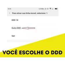 Vivo Chip 4g Pré Ativa Qualquer Ddd Do Brasil 011 Ao 99 Tamanho do cartão SIM 3 em 1 Foto mini 3