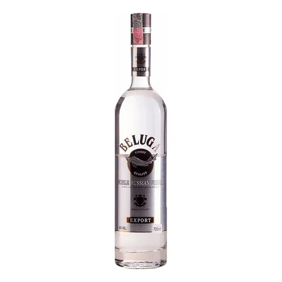 Vodka Noble Russian destilado russo combinando com mel aveia baunilha e Sylibum 700ml Beluga Foto 1