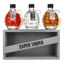 Vodka Saper Kit Com 3 Un De 200ml Foto  mini 1