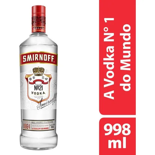 Vodka Smirnoff 998ml Foto 1