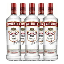 Vodka Smirnoff Vodka de tradicional 998 pacote x 5 Foto mini 1