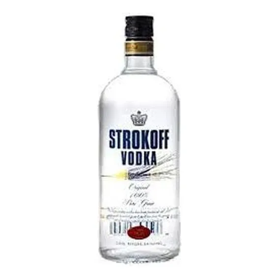 Vodka Strokoff 1litro - Vodka Importada - Italiana Foto 1