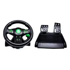 Volante C/ Vibração Xbox 360 Ps3 Ps2 Pc Knup Kp-5815a Foto mini 3
