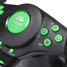 Volante Controle Xbox 360 / Ps3 / Ps2 / Pc Usb Knup Kp-5815a Preto Foto mini  2