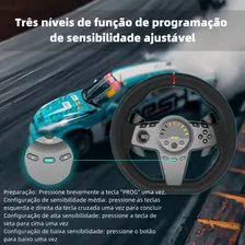Volante De Corrida Pedal Racing Jogos Para Switch/pc/ps4/ps3 Foto mini 4