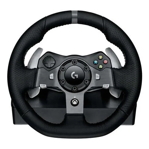 Volante Driving Force Para Xbox One E Pc Preto - Logitech Foto 1
