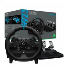 Volante e pedaleira Logitech G923 com joystick para Xbox e PC Foto mini 1